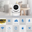 Camara IP WiFi Seguidora de Movimiento HD 1080P  interiores Mod ZI- IP291G-2MP