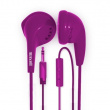  Audífonos EB-MIC, Alámbrico, 1 Metro, 3.5mm, Violeta