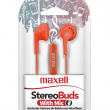 AUDIFONO MAXELL BUDS MICROFONO ROJO EB-MIC