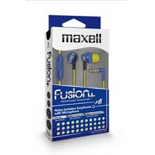 AUDIFONO MAXELL FUSION+ MIC AQUA AZUL 347317 