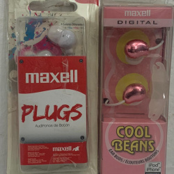 AUDIFONO MAXELL COOL BEANS ROSA         