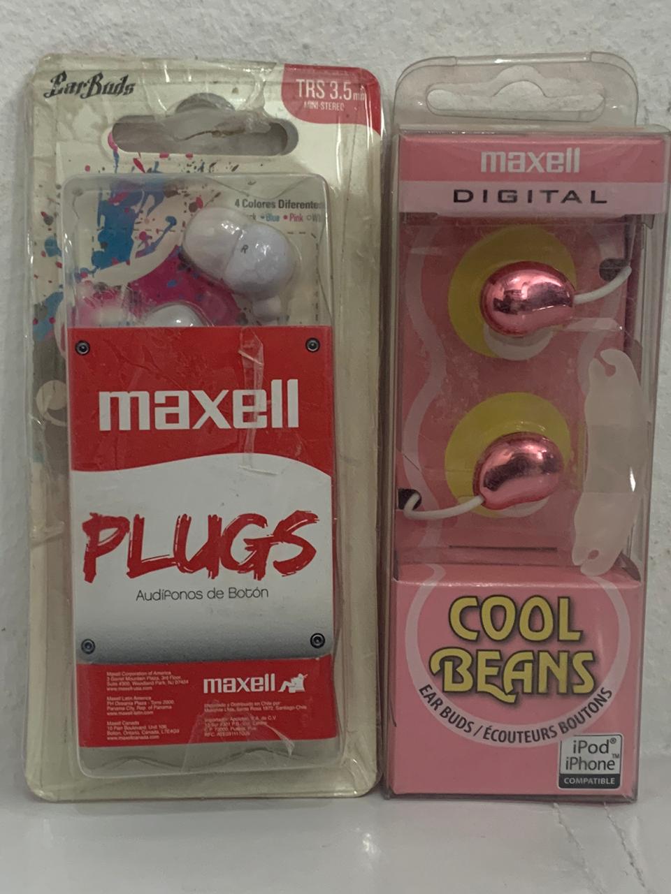 AUDIFONO MAXELL COOL BEANS ROSA         