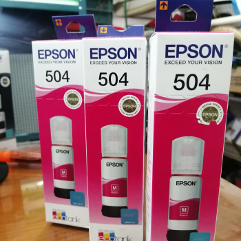 Botella de Tinta Magenta Epson T504