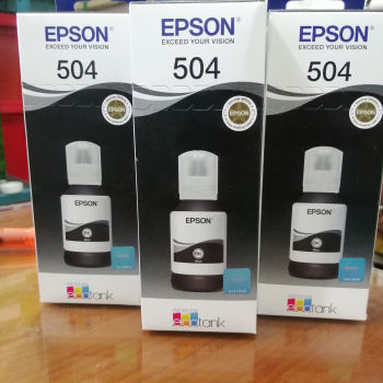  Botella de Tinta Negra Epson T504