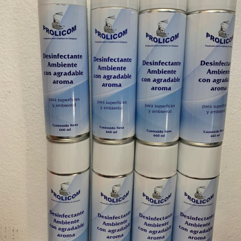 PROLICOM, SANITIZANTE AMBIENTAL CON AGRADABLE AROMA 