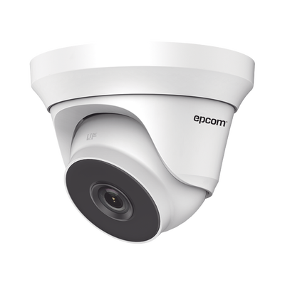 TURBOHD 4 Megapixel / Lente 2.8 mm / 40 mts IR EXIR / Exterior IP66 / METAL 