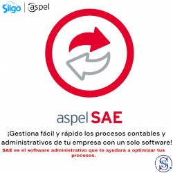 ASPEL -SAE V 9.0 PAGO ANUAL 1 USUARIO 